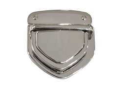Shield Clasp for Bags 02 - Silver