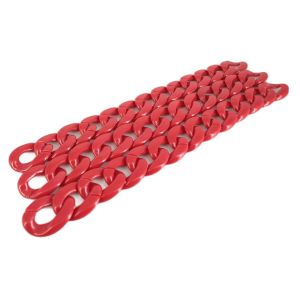 Acrylic Chains for Bags 3. Wide - Red 30 cm